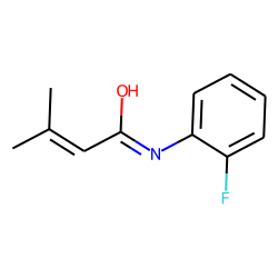 But-2-enamide, N-(2-fluorophenyl)-3-methyl-