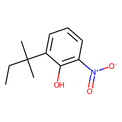 Phenol, 2-(1,1-dimethylpropyl)-6-nitro