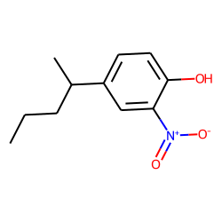 Phenol, 4-(1-methylbutyl)-2-nitro