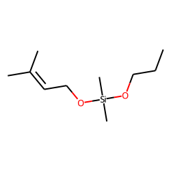Silane, dimethyl(3-methylbut-2-enyloxy)propoxy-