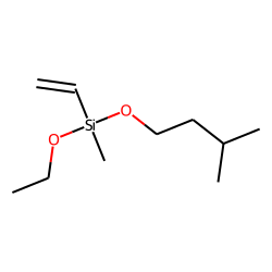Silane, methylvinyl(3-methylbutoxy)ethoxy-