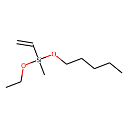 Silane, methylvinyl(pentyloxy)ethoxy-
