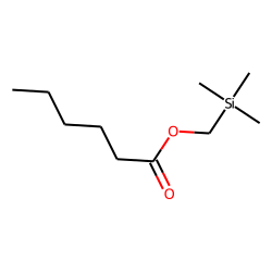 (Trimethylsilyl)methyl hexanoate