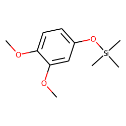 3,4-Dimethoxyphenol, trimethylsilyl ether