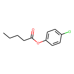 Valeric acid, 4-chlorophenyl ester