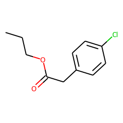 Phenylacetic acid, 4-chloro-, propyl ester