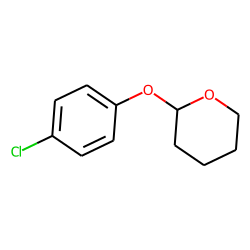 2-(4-Chlorophenoxy)tetrahydro-2h-pyran