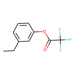 3-Ethylphenol, O-trifluoroacetyl-