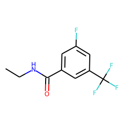 Benzamide, 3-fluoro-5-trifluoromethyl-N-ethyl-