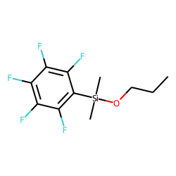 1-Dimethyl(pentafluorophenyl)silyloxypropane