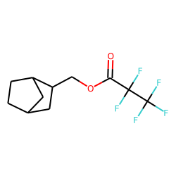 2-Norbornanemethanol, pentafluoropropionate
