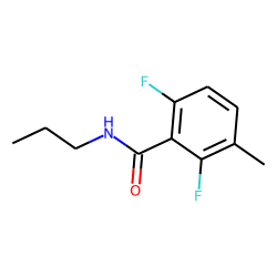Benzamide, 2,6-difluoro-3-methyl-N-propyl-