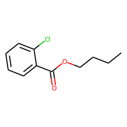 Benzoic acid, 2-chloro, butyl ester