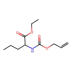 L-Norvaline, N-allyloxycarbonyl-, ethyl ester