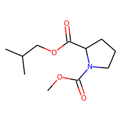 d-Proline, N-methoxycarbonyl-, isobutyl ester