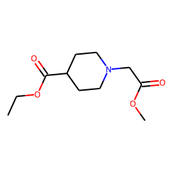 4-Carboxy-1-piperidineacetic acid, 4-ethyl-1, methyl ester