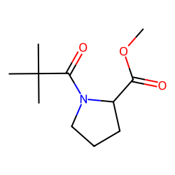 L-Proline, N-pivaloyl-, methyl ester