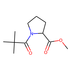 l-Proline, N-pivaloyl-, methyl ester