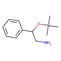 2-Amino-1-phenylethanol, trimethylsilyl ether