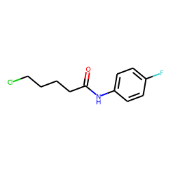 Pentanamide, N-(4-fluorophenyl)-5-chloro-