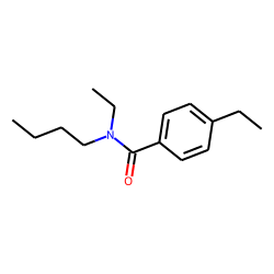 Benzamide, 4-ethyl-N-butyl-N-ethyl-