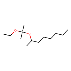 Silane, dimethyl(2-octyloxy)ethoxy-