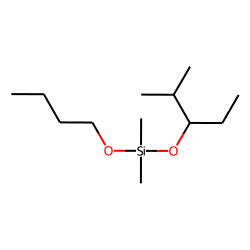 Silane, dimethyl(2-methylpent-3-yloxy)butoxy-