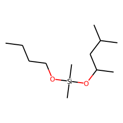 Silane, dimethyl(4-methylpent-2-yloxy)butoxy-