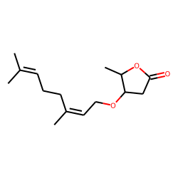 4-geraniloxy-«gamma»-valeroladone