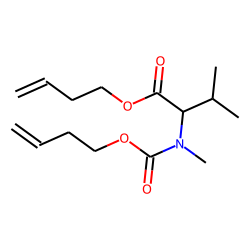 DL-Valine, N-methyl-N-(but-3-en-1-yloxycarbonyl)-, but-3-en-1-yl ester