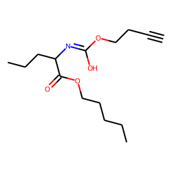 L-Norvaline, N-(but-3-yn-1-yloxycarbonyl)-, pentyl ester