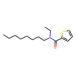 Thiophene-2-carboxamide, N-ethyl-N-octyl-