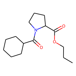 L-Proline, N-(cyclohexanecarbonyl)-, propyl ester