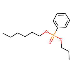 Phenylphosphonic acid, hexyl propyl ester