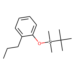 2-Propylphenol, tert-butyldimethylsilyl ether
