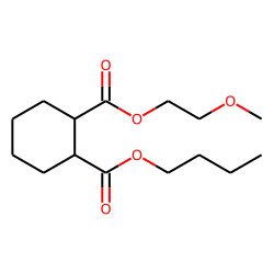 1,2-Cyclohexanedicarboxylic acid, butyl 2-methoxyethyl ester