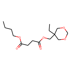 Succinic acid, butyl (5-ethyl-1,3-dioxan-5-yl)methyl ester