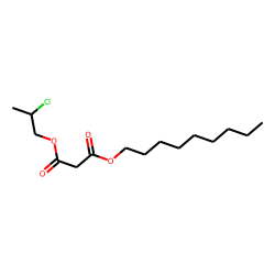 Malonic acid, 2-chloropropyl nonyl ester
