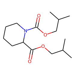 Pipecolic acid, N-isobutoxycarbonyl-, isobutyl ester