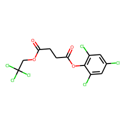 Succinic acid, 2,4,6-trichlorophenyl 2,2,2-trichloroethyl ester