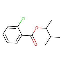 2-Chlorobenzoic acid, 3-methylbutyl-2 ester