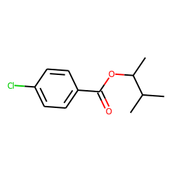 Benzoic acid, 4-chloro, 1,2-dimethylpropyl ester