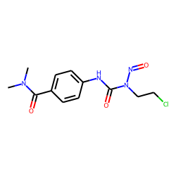 Urea, 1-(2-chloroethyl)-3-[p-(dimethylcarbamoyl)phenyl]-1-nitroso-