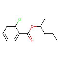 2-Chlorobenzoic acid, 2-pentyl ester