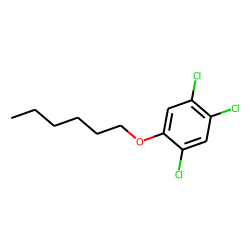 1,2,4-Trichloro-5-(hexyloxy)benzene