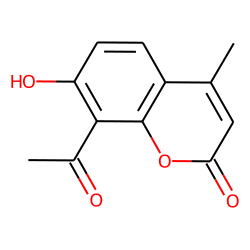 Coumarin, 8-acetyl-7-hydroxy-4-methyl-