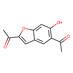 Ethanone, 1,1'-(6-hydroxy-2,5-benzofurandiyl)bis-