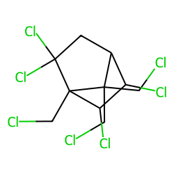 Bornane, 2,2,5-endo,6-exo,8,9,10-heptachloro-