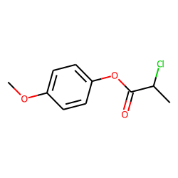 2-Chloropropionic acid, 4-methoxyphenyl ester