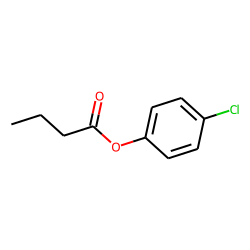 Butanoic acid, 4-chlorophenyl ester